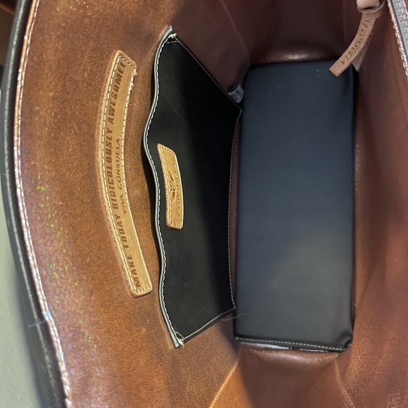 Consuela Margot Snake Print Tote with Multicolor Straps - Picture 4 of 11